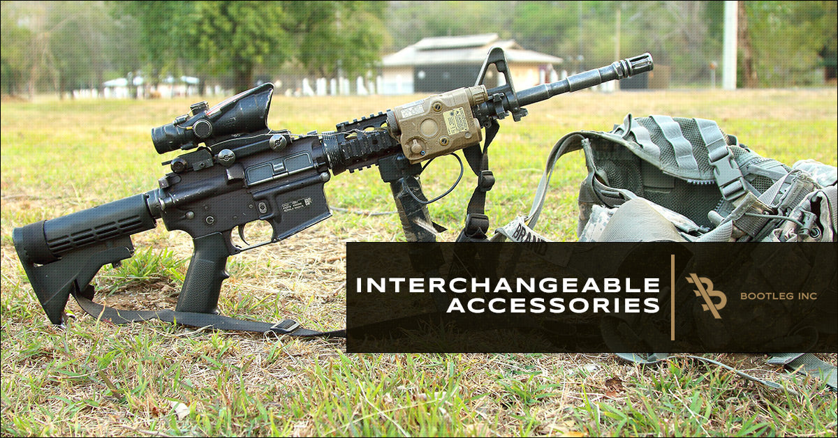 How Interchangeable are AR 15 Accessories?